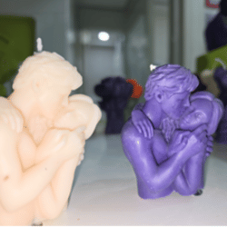 Auralis Handmade Romantic Couple Candle