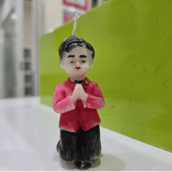 Auralis Handmade Praying Boy Candle